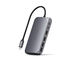 Dokkingstasjon - Satechi USB-C Multimedia Adapter M1 - ST-UCM1HM