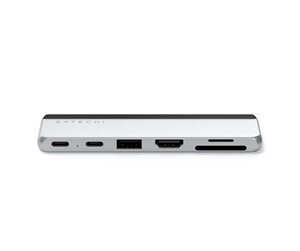 Dokkingstasjon - Satechi Dual USB-C Hub for Surface Pro 9 - ST-HSP9P