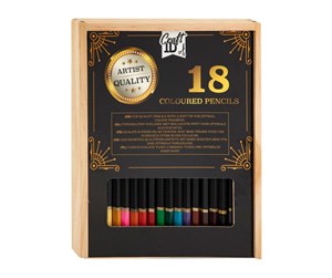 Skrive- & Tegneverktøy - Creative Craft Group Professional Colored Pencils 18pcs. - CR5009/GE