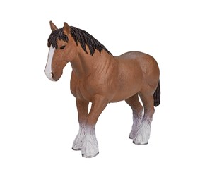 Figurer - Mojo Horse World Clydesdale Horse Brown - 387070 - 387070