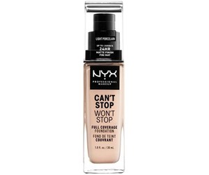 Sminke - NYX Professional Makeup Can't Stop Won't Stop Foundation - Light Porcelain 30 ml - 0800897181147