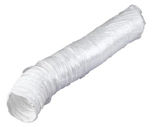 Ventilation - Duka Flex hose Ø127x3000 mm white - 150773