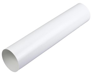 Ventilation - Duka Ventilation pipe Ø125 x 500 mm white - 108785