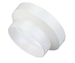 Ventilation - Duka Reduction Ø100-125 mm white - 127743