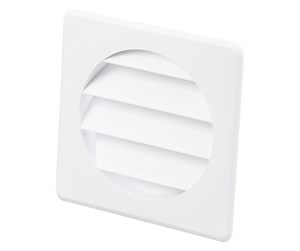 Ventilation - Duka Jalousie grid 73.4 Ø99 mm grey - 109767