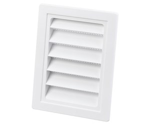 Ventilation - Duka Jalousie grid Type 63.1 100x150 mm white - 109055