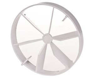 Ventilation - Duka Damper Ø100 mm clear - 129383