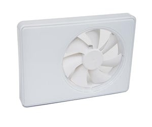 Ventilation - Duka Fan SmartFan TH, Ø100/125 mm, white - 334305