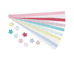 Arts & Crafts - Tilbehør - Goki Origami Fold Stars Craft Kit - 58442