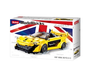 Byggesett - Sluban English Supercar Yellow - M38-B0956