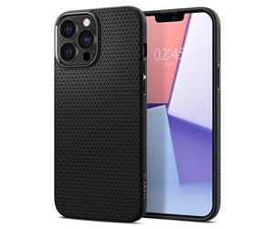 Mobil - Deksel og etui - Spigen Liquid Air - matte black - iPhone 13 Pro - ACS03258