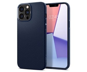 Mobil - Deksel og etui - Spigen Liquid Air - navy blue - iPhone 13 Pro - ACS03259