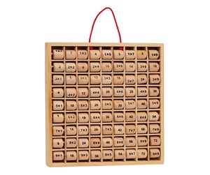 Treleker - Small Foot - Wooden Multiplication Table 1x1 - 3459