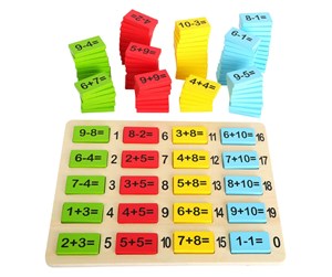 Treleker - Small Foot - Wooden Mathematics Game - 10716