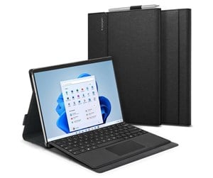 Nettbrett - Deksler og etui - Spigen Stand Folio - black - Microsoft Surface Pro 9/8 - ACS04207