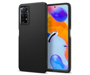 Mobil - Deksel og etui - Spigen Liquid Air - black - Xiaomi Redmi Note 11 Pro 5G - ACS04414