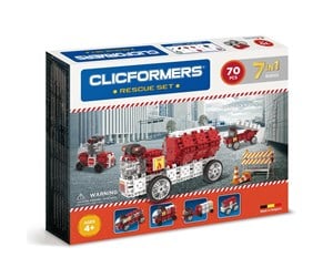 Byggesett - Clicformers - Fire Department Set - 802003