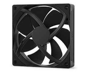 Kabinettvifte - NZXT F120P V2 - Static Pressure - Kabinettvifte - 120mm - Svart - 30 dBA - RF-P12SF-B2