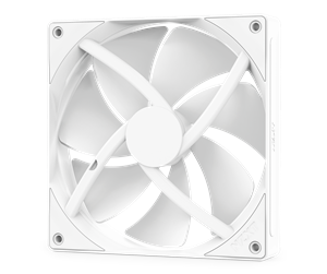 Kabinettvifte - NZXT F140P V2 - Static Pressure - Kabinettvifte - 140mm - Hvit - 30 dBA - RF-P14SF-W2