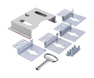 Rackskap - Tripp Lite SmartRack Outdoor Industrial Enclosure with Lock - NEMA 4 Surface Mount Metal Construction 10 x 10 x 6 in. Gray - SRIN410106