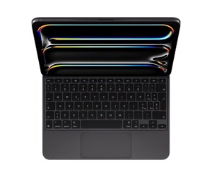 Tastatur - Apple Magic Keyboard - keyboard and folio case - with trackpad - QWERTY - Italian - black Input Device - Tastatur & Foliosett - Italiensk - Svart - MWR23T/A