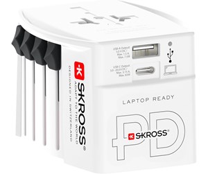 Mobil - Adaptere og ladere - SKross MUV USB AC65PD World Adapter - 1.302976