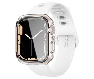 Smartklokke - Tilbehør - Spigen Ultra Hybrid - crystal clear - Apple Watch 9/8/7 45mm - ACS04611