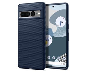 Mobil - Deksel og etui - Spigen Liquid Air - blue - Google Pixel 7 Pro - ACS04724