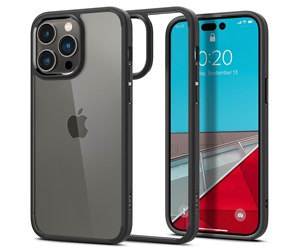 Mobil - Deksel og etui - Spigen Ultra Hybrid - matte black - iPhone 14 Pro Max - ACS04817