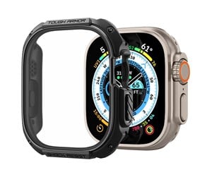 Smartklokke - Tilbehør - Spigen Tough Armor - black - Apple Watch Ultra 2/Ultra 49mm - ACS05457