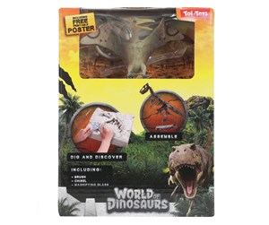 Kreative leker - World of Dinosaurs Excavation set 'dino fossil' - 35995Z