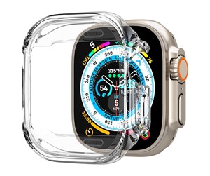 Smartklokke - Tilbehør - Spigen Ultra Hybrid - clear - Apple Watch Ultra 2/Ultra 49mm - ACS05459