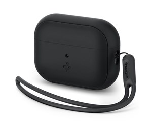 Mobil - Andre tilbehør - Spigen Silicone Fit - black - AirPods Pro 2 - ACS05479