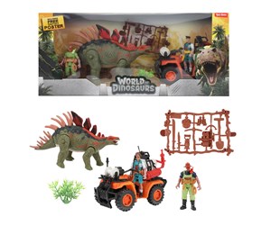 Figurer - World of Dinosaurs Playset Quad with Dino - 37503C