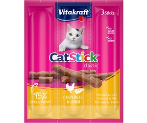 Katt - Vitakraft Cat Stick® med fjærkre og lever - 10869