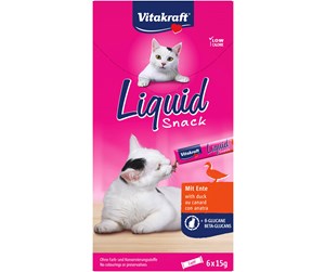 Katt - Vitakraft Liquid Snack med and og B-glukaner - 23520