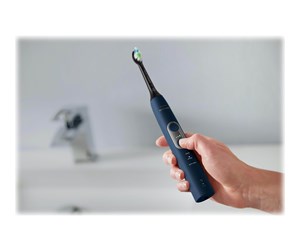 Elektrisk tannbørste - Philips Elektrisk tannbørste Sonicare ProtectiveClean 6100 HX6871 - tooth brush - navy blue - HX6871/47