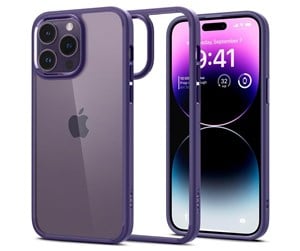 Mobil - Deksel og etui - Spigen Ultra Hybrid - deep purple - iPhone 14 Pro - ACS05577