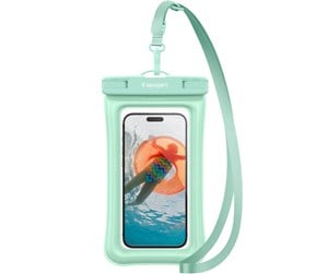 Mobil - Deksel og etui - Spigen Aqua Shield WaterProof Floating Case A610 1 Pack - mint - ACS06012