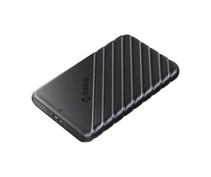 Harddisk - ORICO 2.5' HDD / SSD Enclosure 5 Gbps USB 3.0 (Black) - 4TB - Harddisk - 25PW1-U3-BK-EP - USB 3.0 - 2.5" - 25PW1-U3-BK-EP