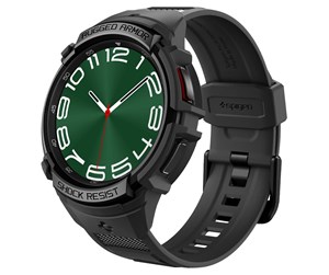 Smartklokke - Tilbehør - Spigen Rugged Armor Pro - black - Samsung Galaxy Watch6 Classic 47mm - ACS06488