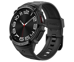 Smartklokke - Tilbehør - Spigen Rugged Armor Pro - black - Samsung Galaxy Watch6 Classic 43mm - ACS06492