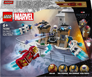 LEGO® - LEGO Super Heroes Marvel 76288 Iron Man og Iron Legion mot Hydra-soldat - 76288