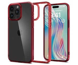 Mobil - Deksel og etui - Spigen Ultra Hybrid - deep red - iPhone 15 Pro - ACS07055