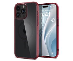 Mobil - Deksel og etui - Spigen Ultra Hybrid MagSafe - frost deep red - iPhone 15 Pro Max - ACS07056