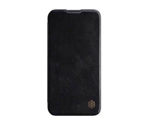 Mobil - Deksel og etui - Nillkin Case Qin Pro Leather for iPhone 14 Pro (black) - 6902048248939