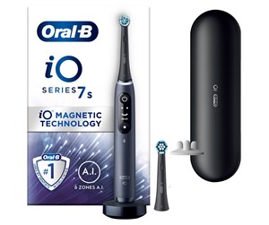 Elektrisk tannbørste - Oral-B Elektrisk tannbørste iO7S Black Onyx - 8700216386982