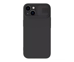 Mobil - Deksel og etui - Nillkin CamShield Silky Silicone case for iPhone 14/13 (classic black) - 6902048249219