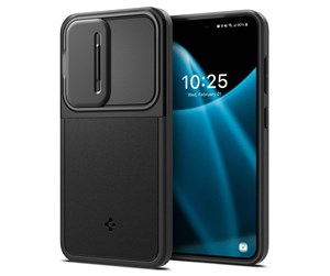 Mobil - Deksel og etui - Spigen Optik Armor - black - Samsung Galaxy S24 - ACS07363