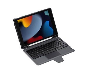 Nettbrett - Deksler og etui - Nillkin case with keyboard for Ipad 10.2 " (Black) - 6902048257948